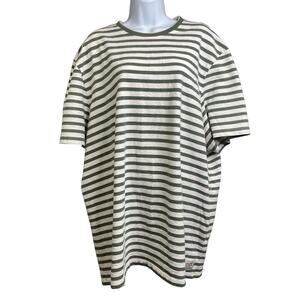 The Stronghold Men’s Striped Short Sleeve Shirt Size 3XL Preppy Nautical Basics‎
